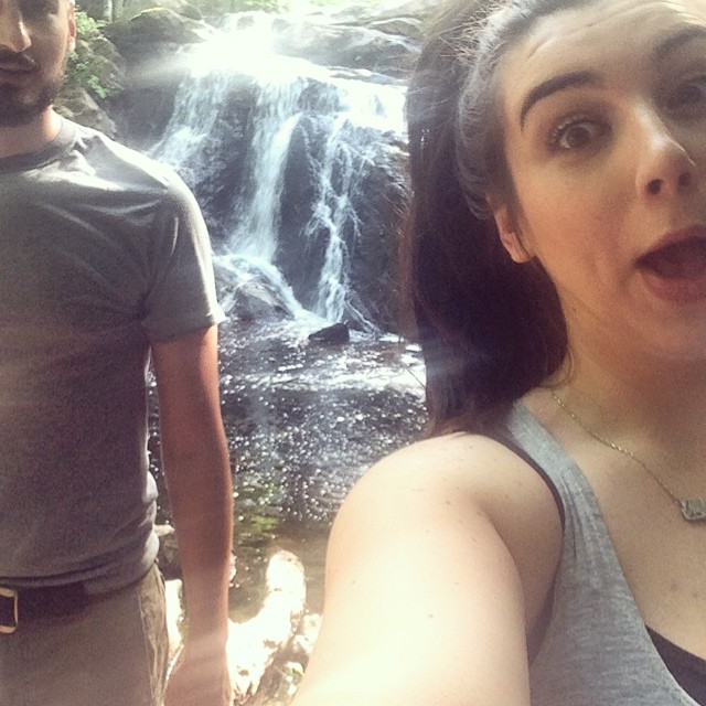 Hiking is super fun. I look crazy. Now I need a nap ??? #bbloggers #hiking #newhampshire
