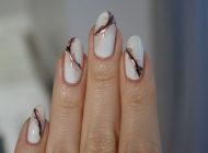 Rose Gold Marble Nails Tutorial