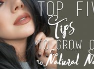 Top Five Tips To Grow Natural Nails